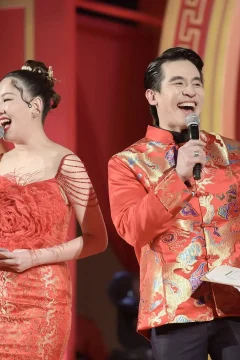 ดร.ป๊อป ทำหน้าที่พิธีกรหลักในงานเทศกาลตรุษจีน ปี 2025 ร่วมกับ ใด๋ ไดอาน่า บนเวทีงานอีเวนต์